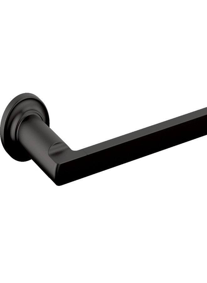 Delta Tetra (1-Pack) 18'' Towel Rack for Bathroom Matte Black Towel Bar for Bathroom Wall Towel Holder Rod Wall Mounted 78918-BL - Image 3