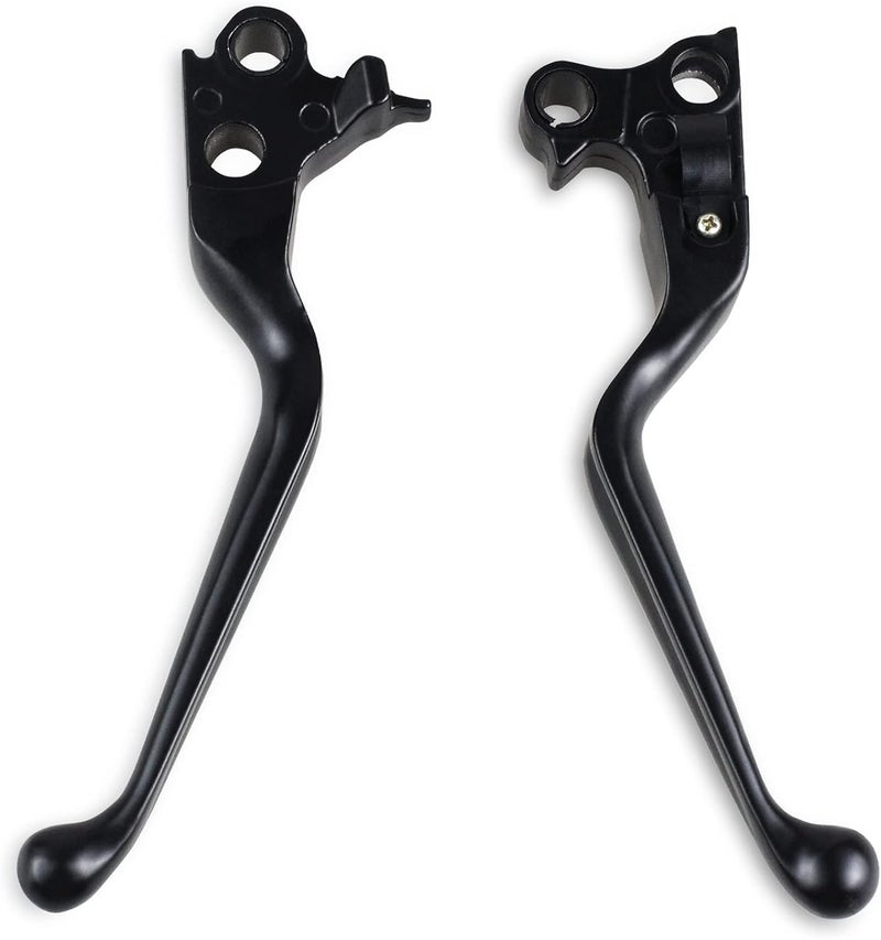 NTHREEAUTO Black Brake Clutch Lever Set for Harley - Image 3