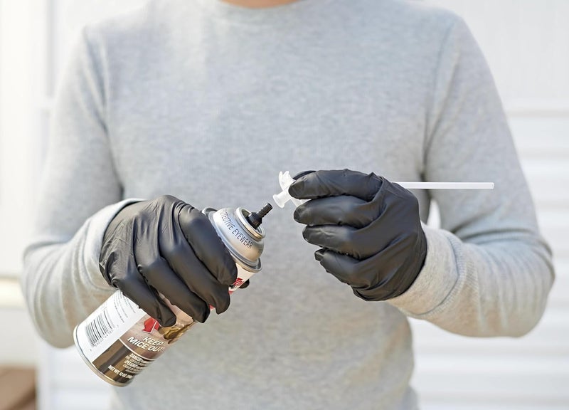 تومكات حاجز رغوة تومكات لمنع القوارض، رغوة موسعة تملأ الفجوات لمنع دخول الفئران إلى المنزل، 12 أونصة. - Image 5