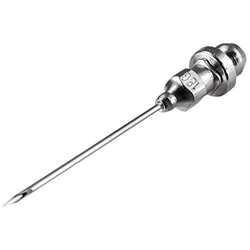 Carbyne Grease Injector Needle, 1-1/2 inch Long, 18 Gauge, Stainless Steel. from a Family-Run Tool Company Based in The U.S.A. - Image 1