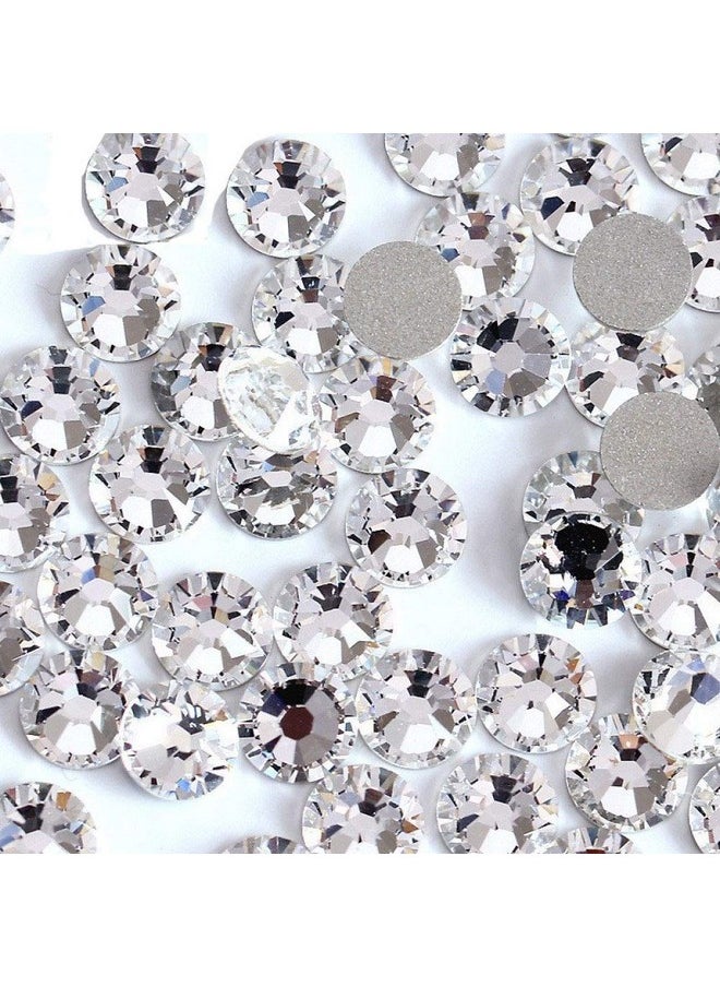 1440 Ss20 / 4.8Mm Clear Crystal Flat Back Brilliant Round Rhinestones Glass Stones Glitter Gems Transparent Faux Diamond (Clear) - pzsku/Z77776A93102C32019E5EZ/45/_/1734348281/8d7ad2ef-c846-401f-89a4-b9f2e28ccce6