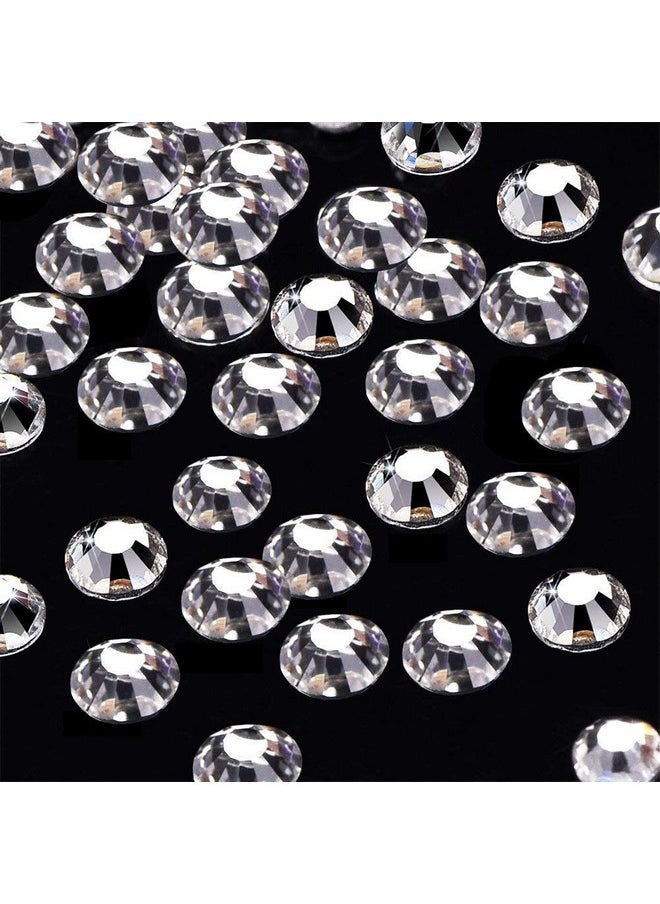 1440 Ss20 / 4.8Mm Clear Crystal Flat Back Brilliant Round Rhinestones Glass Stones Glitter Gems Transparent Faux Diamond (Clear) - pzsku/Z77776A93102C32019E5EZ/45/_/1734348286/2891695c-00a9-44a4-b504-8f8b89076ca3