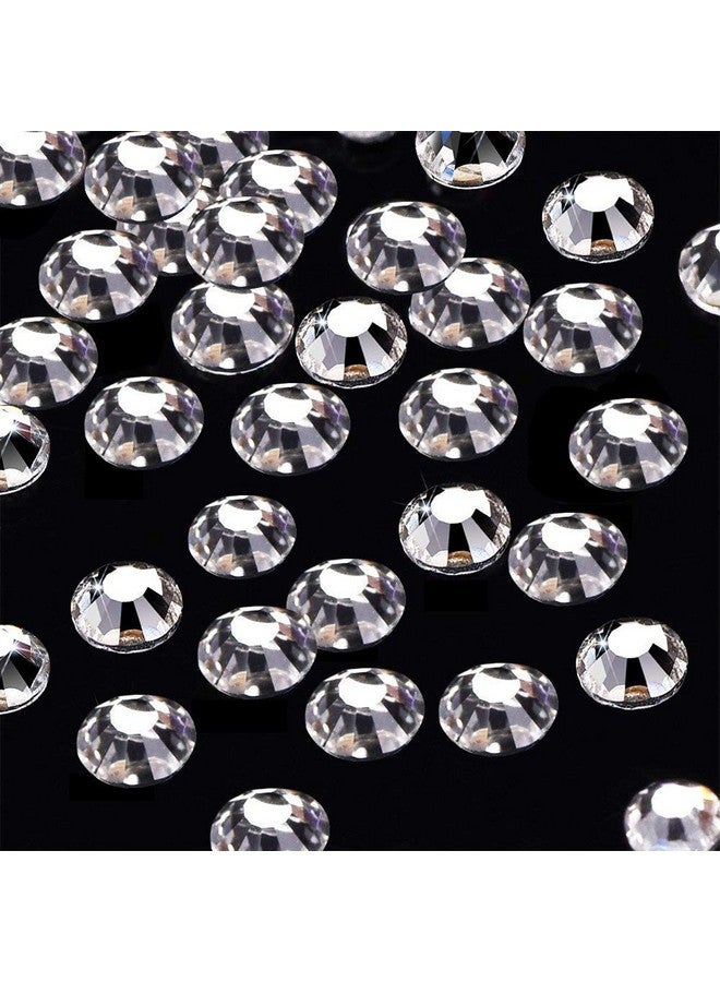 ONWON 1440 Ss20 / 4.8Mm Clear Crystal Flat Back Brilliant Round Rhinestones Glass Stones Glitter Gems Transparent Faux Diamond (Clear) - Image 2