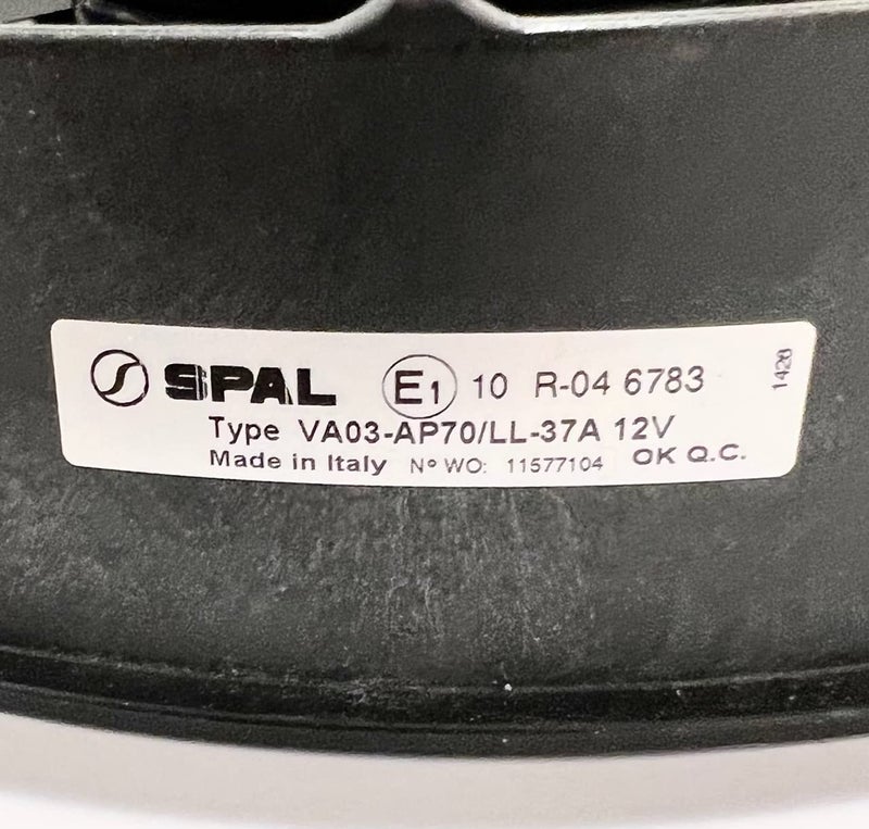 SPAL 30102054 VA03-AP70/LL-37A 11" Puller High Performance Fan 1375 CFM - Image 5