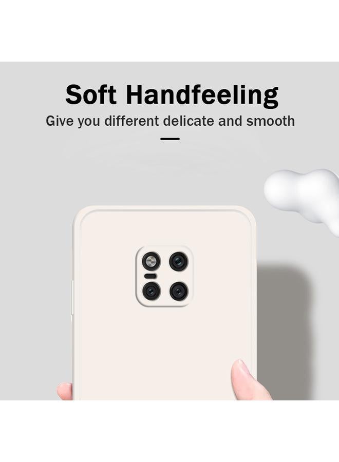 S-TOP Case For Huawei Mate 20 Pro Solid Color Imitation Liquid Silicone Straight Edge Dropproof Full Coverage Protective Case - Image 2