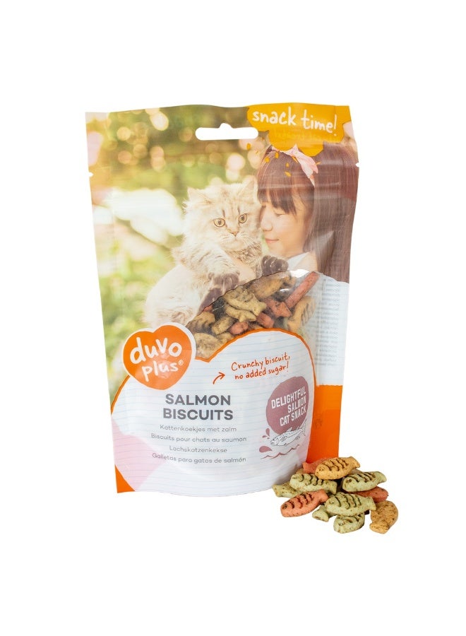 duvo Plus Duvo+ Salmon Biscuits for Cats 50g - Image 2