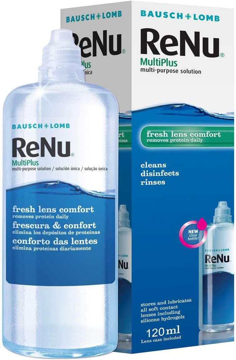Bausch and Lomb Multipurpose Solution for Contact Lenses, MP120