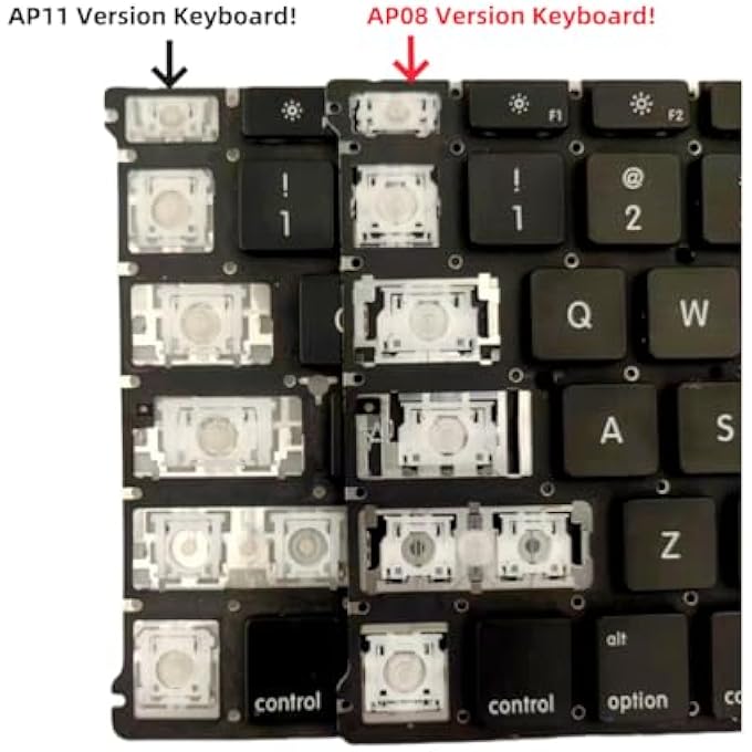 REPLACEMENT INDIVIDUAL AP08 TYPE K KEY CAP AND HINGES ARE APPLICABLE FOR MACBOOK PRO MODEL A1425 A1502 A1398 FOR MACBOOK AIR MODEL A1369/A1466 A1370/A1465 KEYBOARD TO REPLACE THE K KEY CAP AND HINGE - Image 3