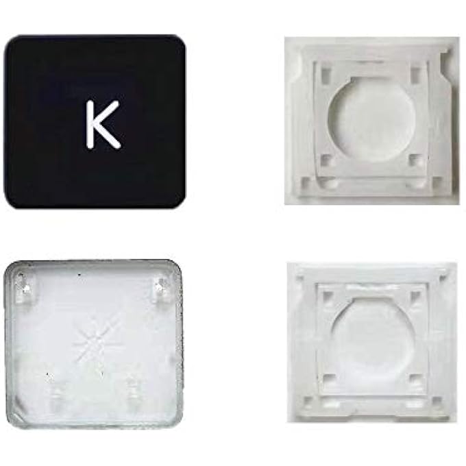 REPLACEMENT INDIVIDUAL AP08 TYPE K KEY CAP AND HINGES ARE APPLICABLE FOR MACBOOK PRO MODEL A1425 A1502 A1398 FOR MACBOOK AIR MODEL A1369/A1466 A1370/A1465 KEYBOARD TO REPLACE THE K KEY CAP AND HINGE - Image 1