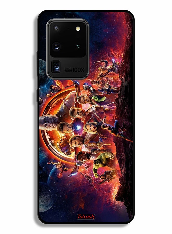 Tolwak Samsung Galaxy S20 Ultra Protective Case Cover Avengers - Image 2