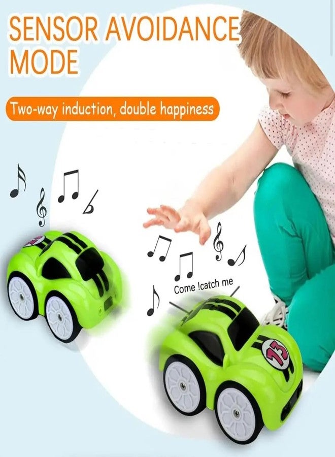 Brighterbee Object, Chase, and Follow Track,2.4GHz RC Cartoon Car for Kids,Educational Racing Toy for Child 3-8,4 Smart Modes: Follow - Image 5