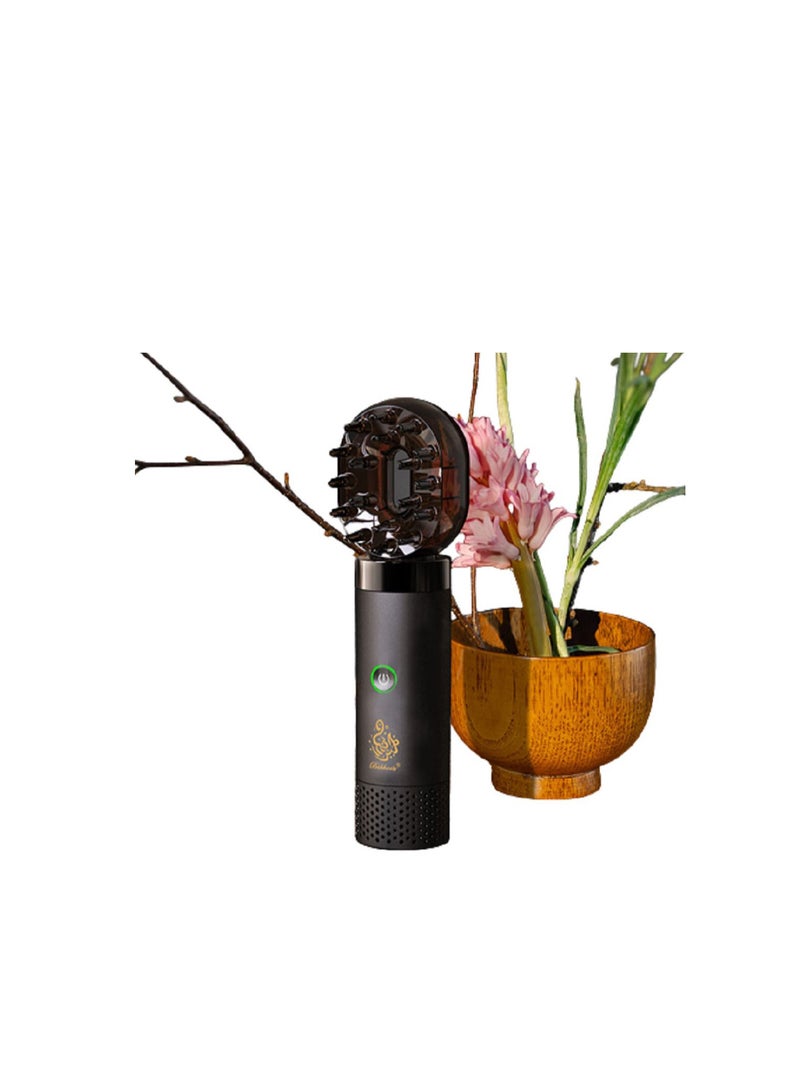 Contex Multifunctional electronic incense device with hair comb and charging port of type | USB-C | Rechargeable for car, office and home - Image 1