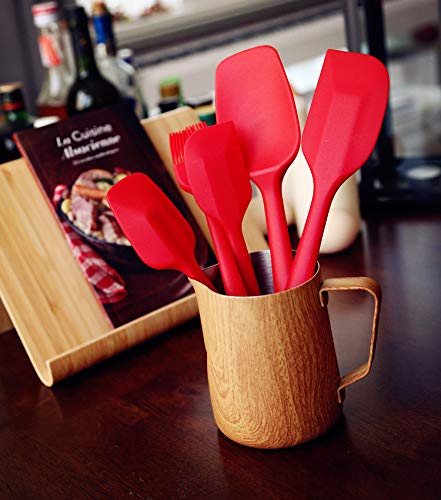 unique enterprise ZUCLLIN Silicone Spatula Set Spatula Silicone Silicone Spatula Spatula Set Non Stick Spatula Silicone Spatula for Cooking Spatula for Non Stick Silicon Spatula Non Stick Spatula SetV75 - Image 3
