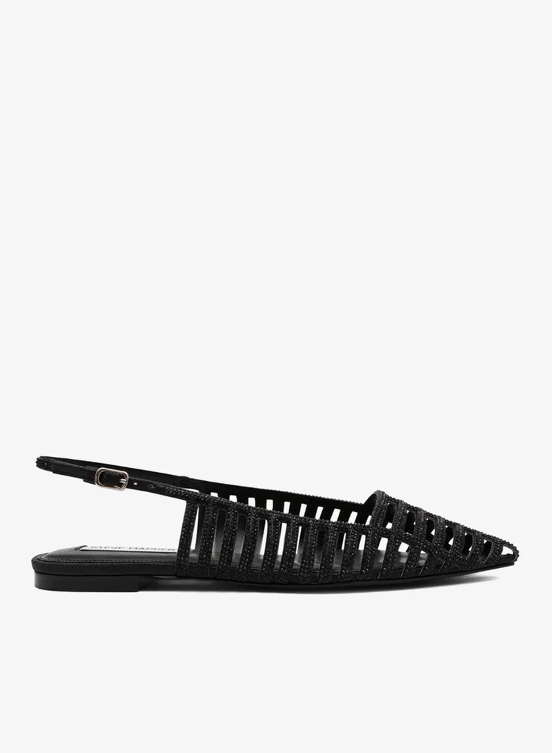 STEVE MADDEN  Steve madden lullaby women's black flat sandals shoes for Women | Best Price UAE