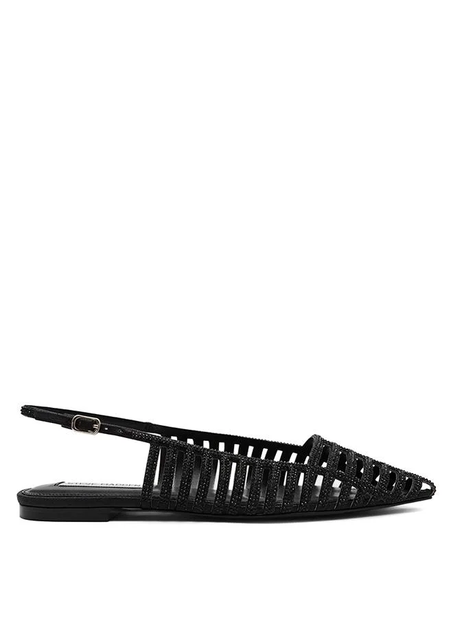 Lullaby Women's Black Flat Sandals