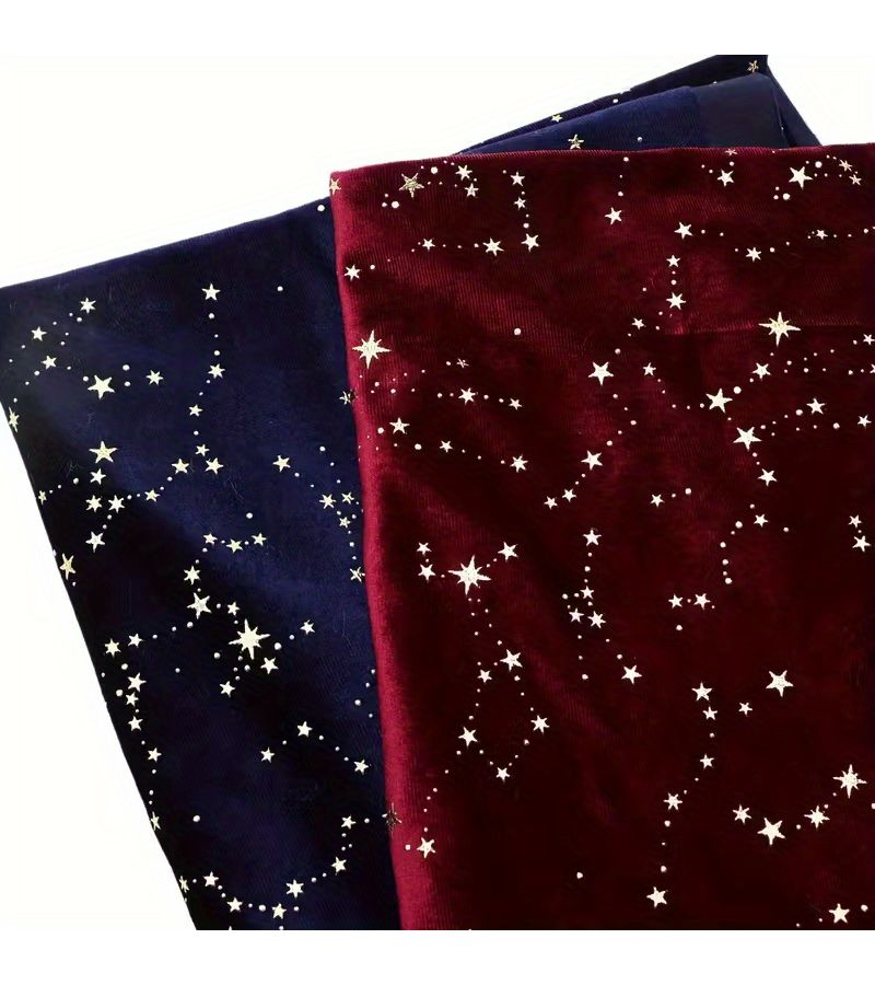 Navy Stretch Velvet Fabric 1 Yard Soft Sewing Material for Clothes Crafts Machine Washable 59 Inch - Image 4