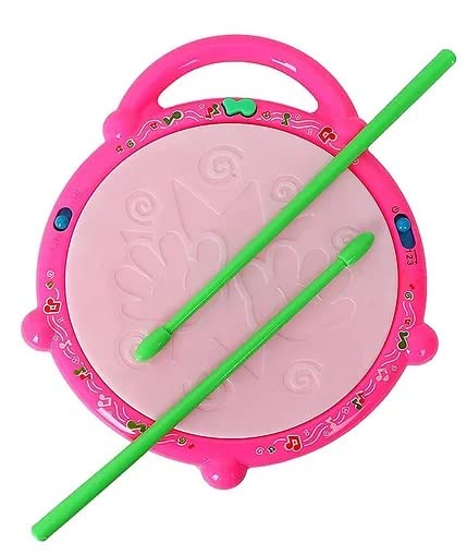 Goyal's Flash Drum with 3D Lights and Drum Sound with Music for 1 Year & Above Boy Girl - Image 1