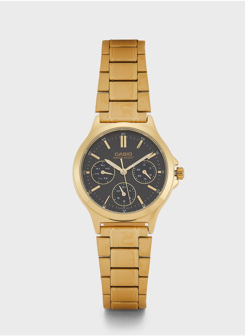 CASIO - Ltp-V300G-1Audf Analog Watch - Image 1