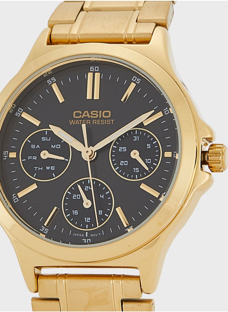 CASIO - Ltp-V300G-1Audf Analog Watch - Image 1