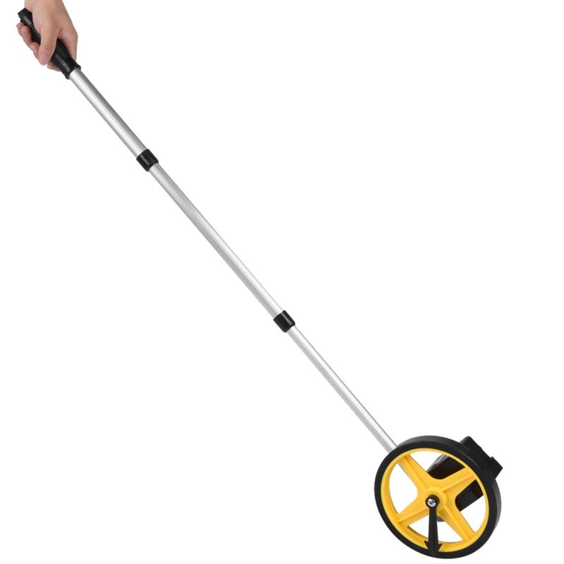 Small Wheel Measuring Wheel Portable Distance Measuring Roller 0 9999 9 Meter Multifunction - Image 4