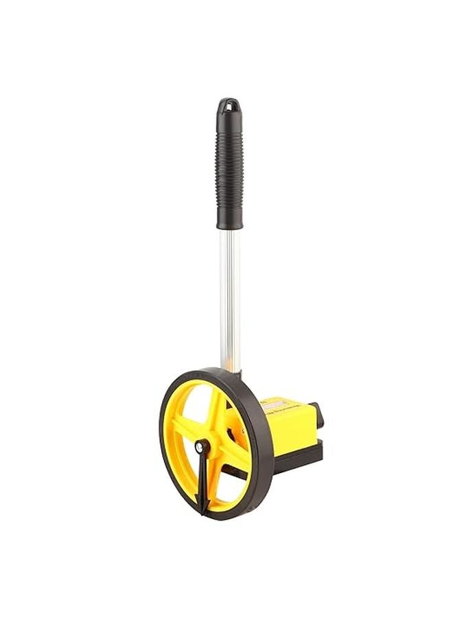 Small Wheel Measuring Wheel Portable Distance Measuring Roller 0 9999 9 Meter Multifunction - Image 1