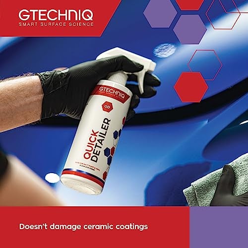 Gtechniq Quick Detailer Spray, Removes Fingerprints and Watermarks, Detail Spray Suitable for Bodywork, Car Accessories for Car Detailing Kit - 250ml - Image 4
