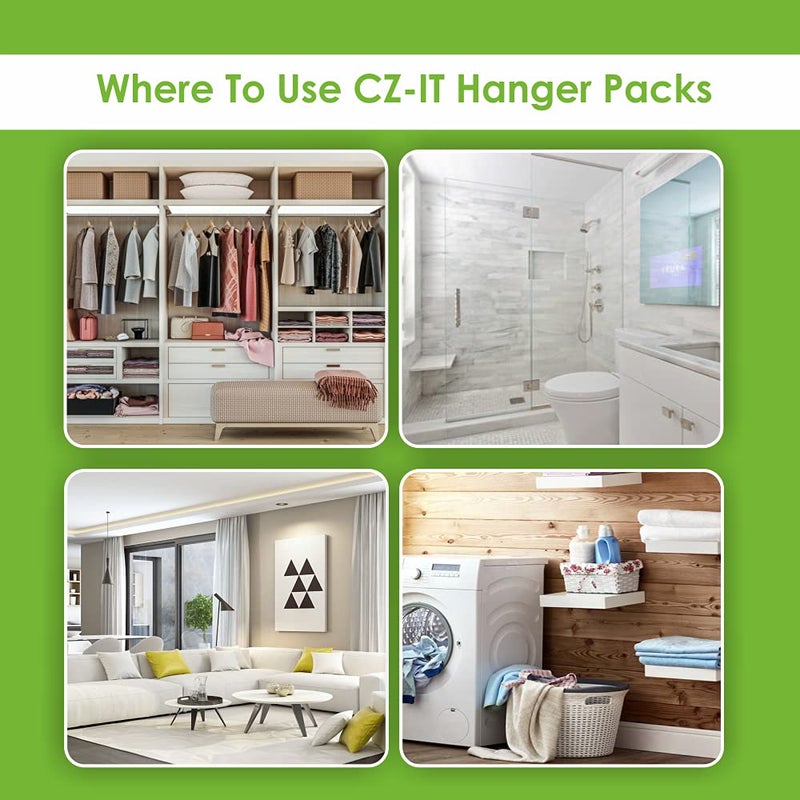 CZ-IT CZIT Moisture Absorber Hanger400g Pack of 18 - Image 3