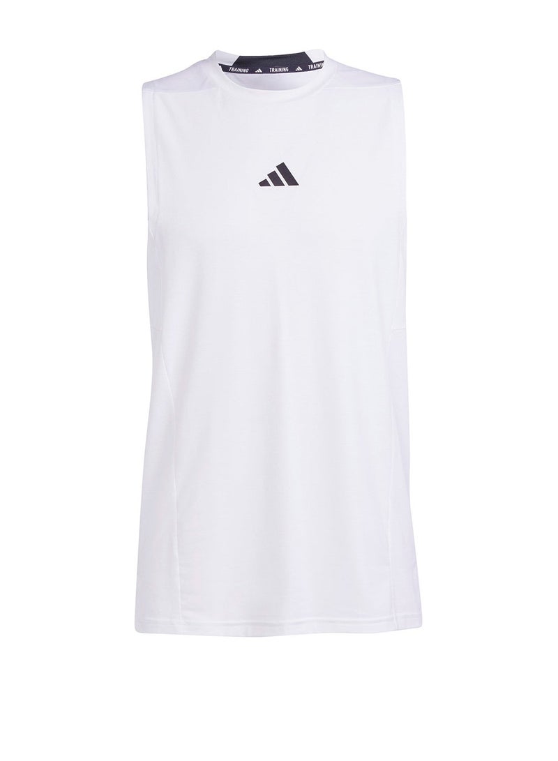 اديداس قمصان تدريب بيضاء للرجال - Image 5