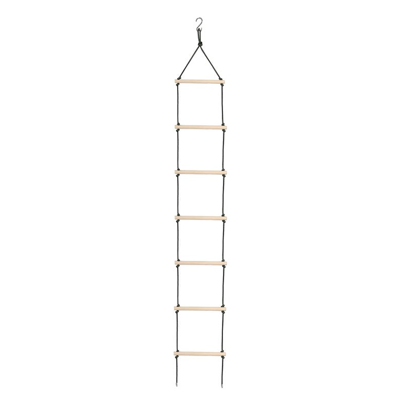 BOFFLE Rope Climbing Ladder Indoor/Outdoor for Kids - Ninja Kid Ladder for 4 to 10 Years (Black) - Image 4
