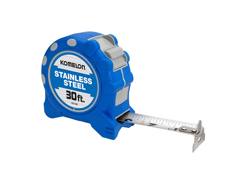 KOMELON Stainless Steel Tape Measure, 1 Inx30 ft - Image 1