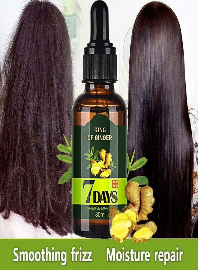 ROYALS RADIANCE King Of Ginger 7 Days Ginger Hair Nutrient Solution Ginger Germinal Oil 30 Ml - Image 4