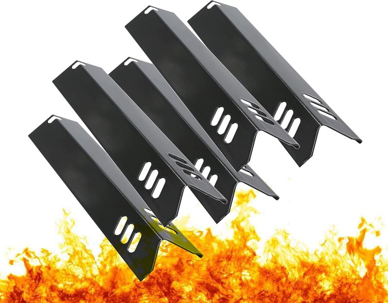 Adviace Bigbox Grill Heat Shield Plate for Backyard Grill BY13-101-001-12, BY13-101-001-13, GBC1460W, GBC1461W, 15 inch Burner Cover for Dyna-Glo DGF510SBP, DGF493BNP, Uniflame, BHG Grill (5 Packs) - Image 1