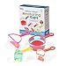 Learning Resources hand2mind Rainbow Fraction Measuring Cups Kids Montessori Kitchen Tools Toddler Cooking Tools Sensory Table Materials Fraction Manipulatives Homeschooling Supplies Easter Baking Set of 4 - Image 2