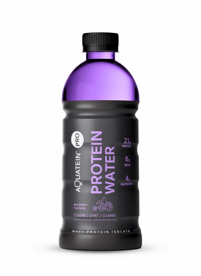 AQUATEIN Pro 21G Protein Water Variety Pack, 12 Pack Bottles  - Image 1