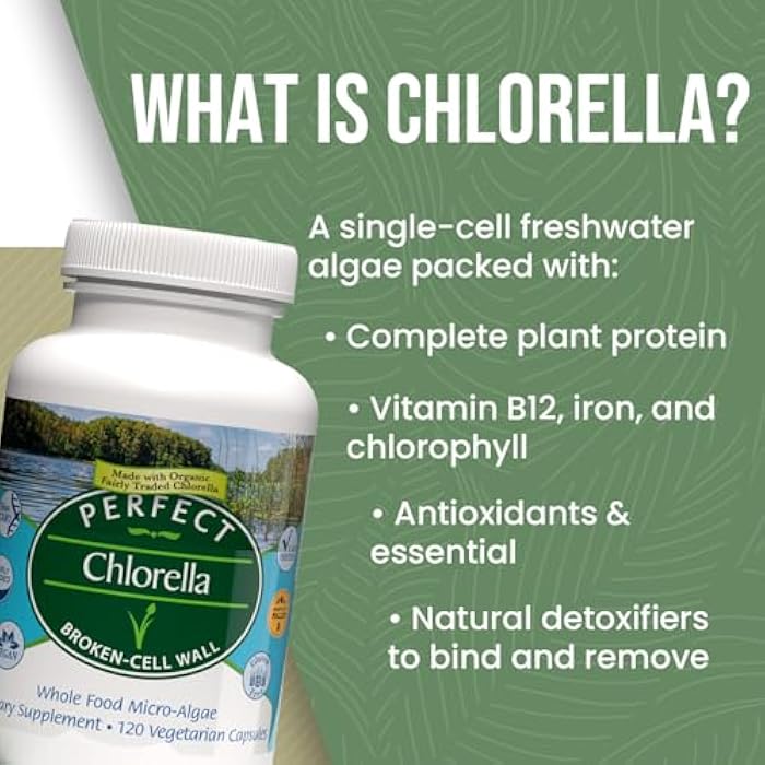 Perfect Supplements Perfect Chlorella - Capsules - Image 3