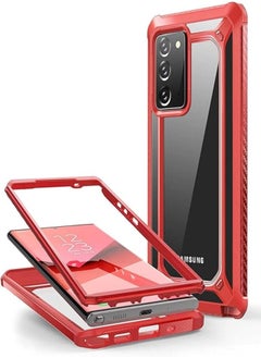 SupCase Supcase unicorn beetle exo case for galaxy note 20 without built-in screen protector (red) 
