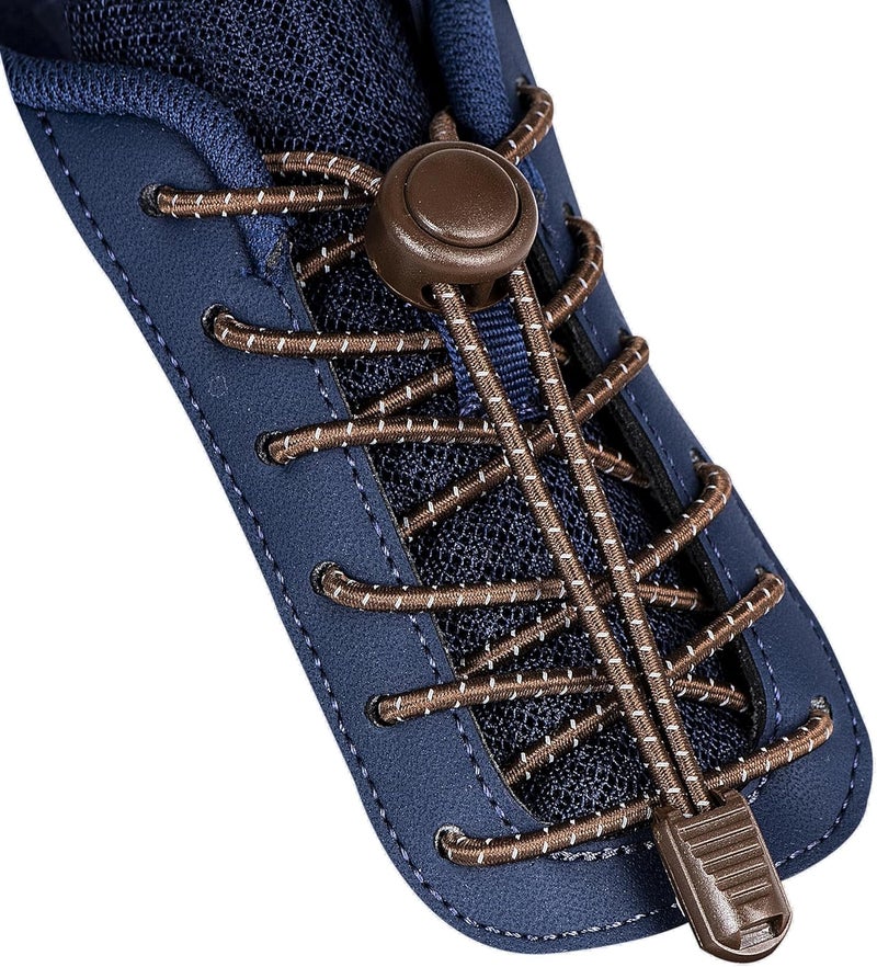 iLiveX No Tie Shoelaces - Elastic Shoe Laces - Lock Shoelaces for Sneakers - One Size Fits All for Adults and Kids - Image 1