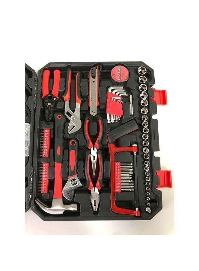 HIGARDIN 158 Piece Car Tool Set, General Household Hand Tool Kit,Auto Repair Tool Set, with Plastic Toolbox Storage Case - Image 4
