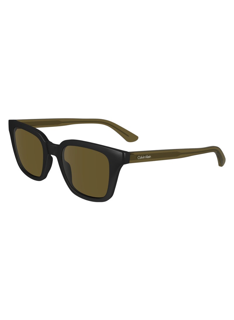 CALVIN KLEIN FULL RIM BIO INJ-G820 RECTANGLE CALVIN KLEIN SUN CK24506S  4921 (001) BLACK  - Image 2