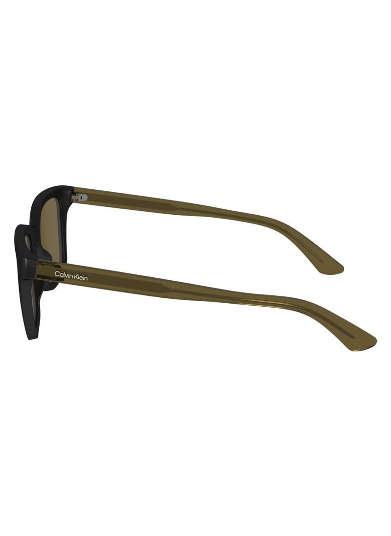 CALVIN KLEIN FULL RIM BIO INJ-G820 RECTANGLE CALVIN KLEIN SUN CK24506S  4921 (001) BLACK  - Image 4
