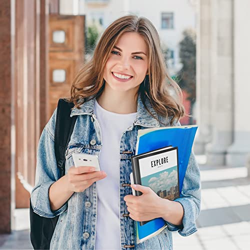 Dunwell Small Presentation Book 5.5x8.5 (2-Pack, Black), 24 Pockets Display 48 Half Size Pages, Plastic Binders with Sleeves, 5.5 x 8.5 Mini Booklets, Acid-Free Poly - Image 2