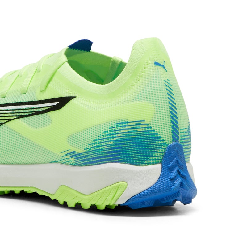 PUMA ULTRA 5 MATCH TT Mens Green Football Boots - Image 3