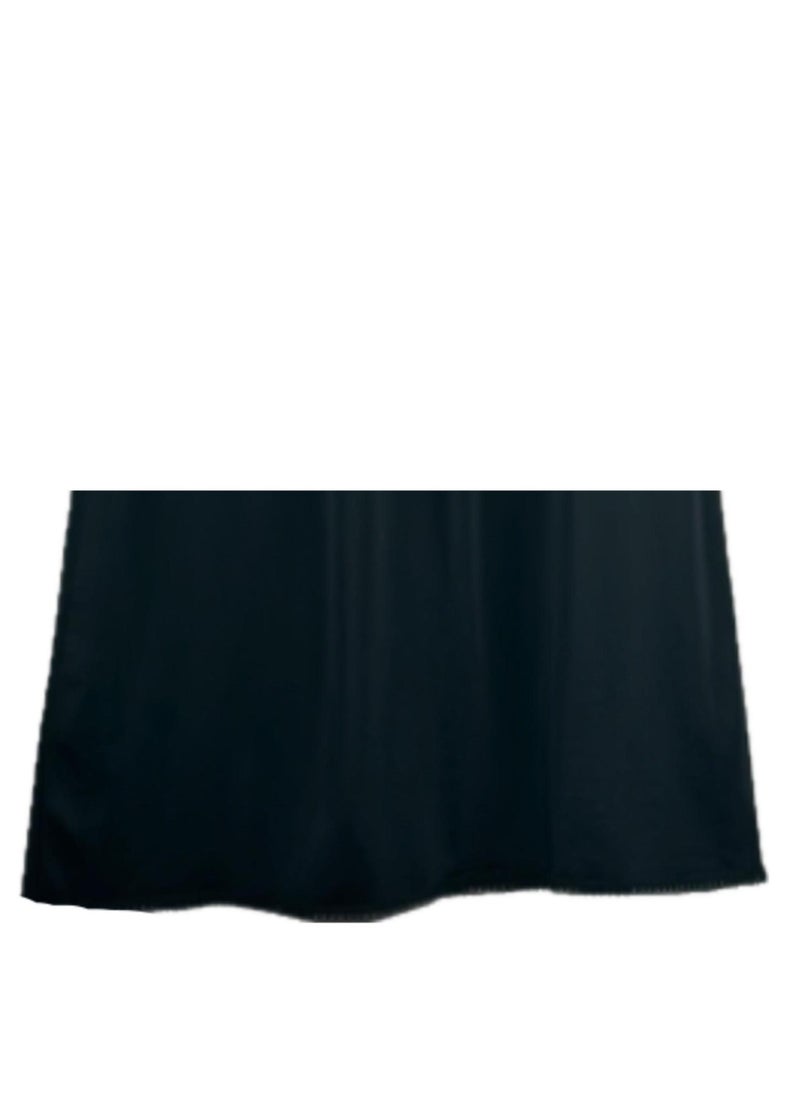 City Rose 3- Pieces Skirt Soft Durable and Cold inner Nylon with Elasticized Waistband and Small Lace Women Black  - Image 3