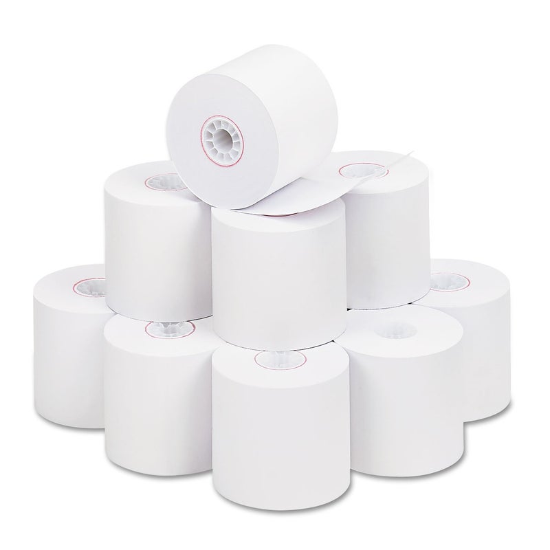 PM Company Perfection POS/Calculator Rolls, 2.25 Inches x 150 Feet, White, 12/Pack (08835) (2, 2 1/4" x 150 ft) - Image 2