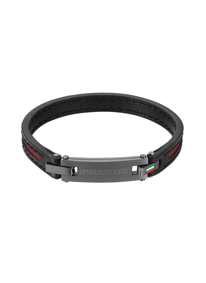 Ducati Corse - Ducati Speciale Black Bracelet For MenDTAGB0000508 - Image 1