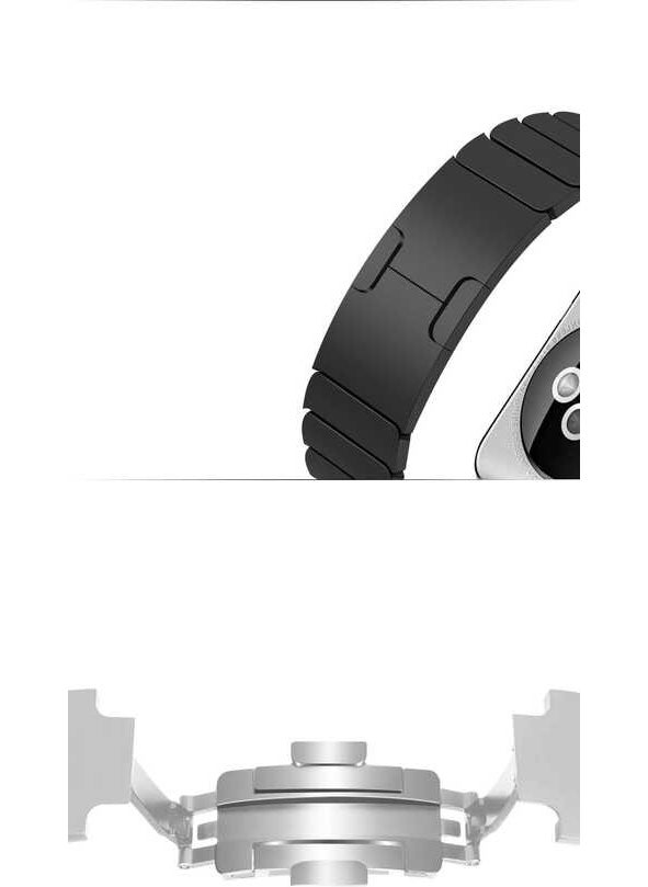 Rona Store Watch 7 45MM Compatible Krd-35 Metal Strap-Black  - Image 5