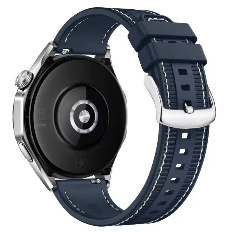 Bluejw Original Quality 22mm Braided Nylon Silicone Sports Watch Strap Band Replacement for Huawei Watch GT4 3 Pro GT2 Pro - Image 1
