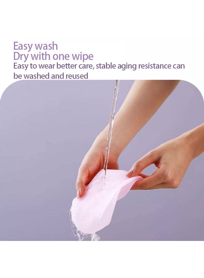 Silicone Socks, Gel Foot Skin Care Moisturizing Socks, Protective Heel Anti-crack Socks, Waterproof Beach Socks, Helps To Remove Calluses Corns Dry Or Cracked Foot Skin (M White) - Image 5