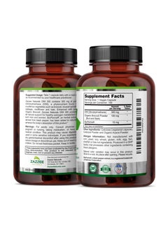 Zazzee Naturals Extra Strength Dim 300, 10 mg BioPerine and 300 mg Dim per Capsule, 100 Vegan Capsules  - Image 2