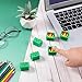 Shappy 6 Pcs Dumpster Clicker Fidget Dumpster Stress Relief Figurines Anxiety Relief Gift Asmr 3D Printing Keyboard Clicker Fidget Stress Toys for Adult Office Coworker Appreciation GiftsGreen - Image 4